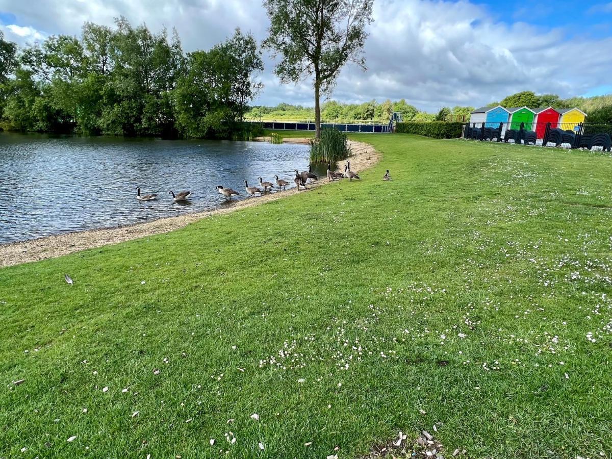 סאות' סרני Mallard Corner, Cosy Cotswold Lakeview Lodge מראה חיצוני תמונה